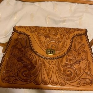 Hand made custom shoulder bag